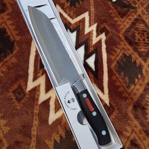 Wüsthof Black and Silver Chef's Knife